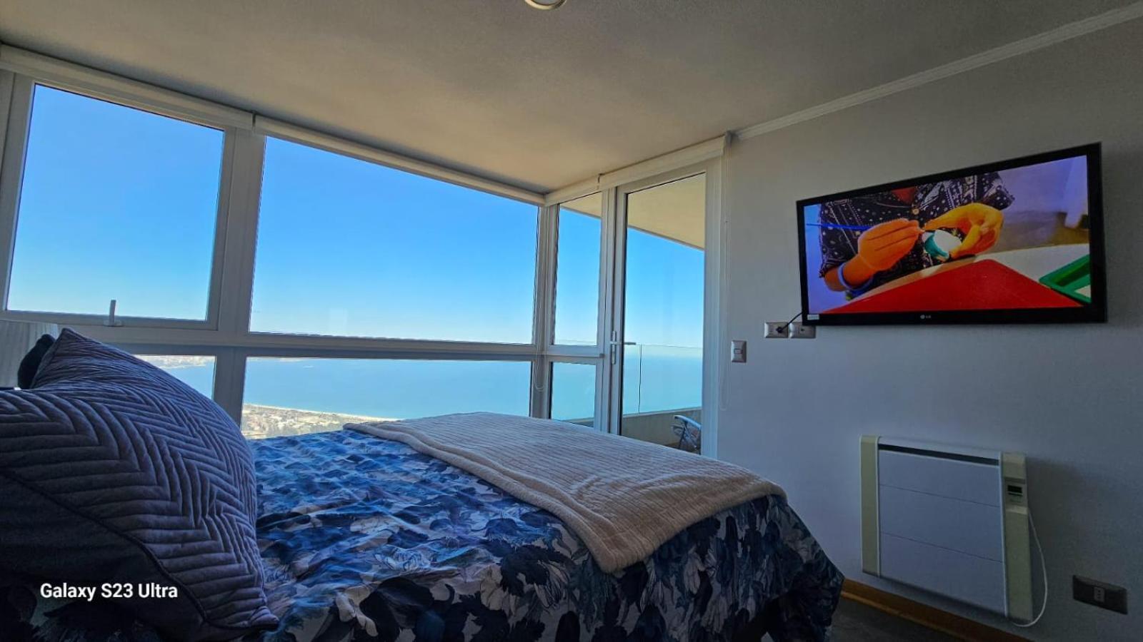 Espectacular Departamento En Renaca - Vina Con Hermosa Vista Al Mar Y Piscina Temperada